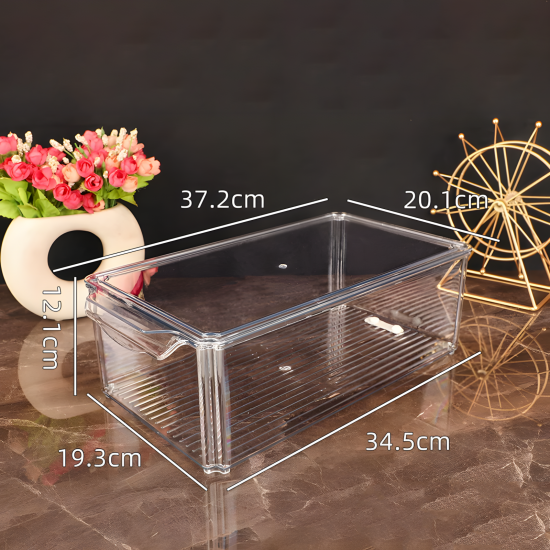 Plastic Tupperware Set - 4 Pieces